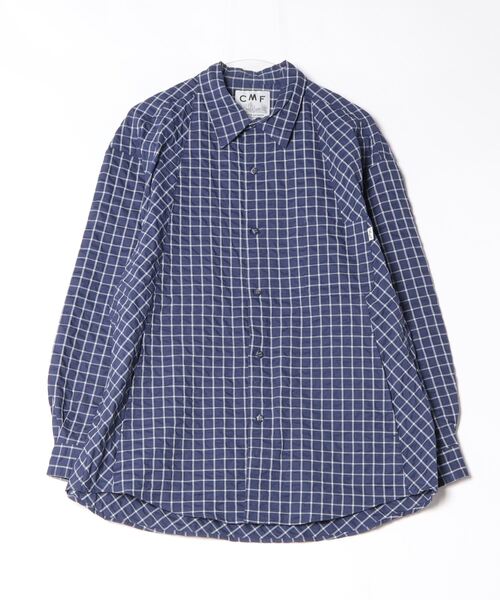CMF OUTDOOR GARMENT（シーエムエフアウトドアガーメント）の「CMF OUTDOOR GARMENT/シーエムエフ アウトドアガーメント  FRENCH SHIRTS（シャツ/ブラウス・メンズ・ネイビー・L/M）」の3枚目の写真