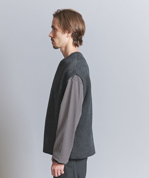 BEAUTY&YOUTH UNITED ARROWS(ビューティーアンドユースユナイテッドアローズ)の「PERKY アゼ ジップ ベスト(ベスト・メンズ・ブラック/ダークグレー・L/M/S/XL)」の8枚目の写真
