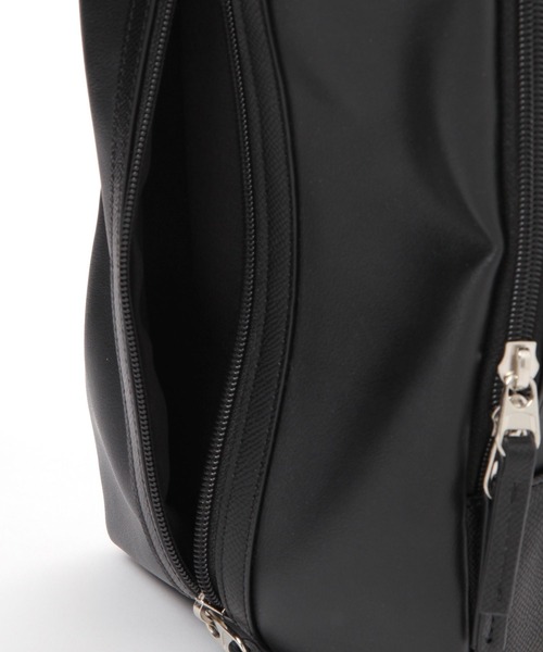 LAKOLE（ラコレ）の「フェイクレザーたて型ボディバッグ / 132227（ボディバッグ/ウエストポーチ・メンズ・ネイビー/ブラック/グレー・FREE）」の14枚目の写真