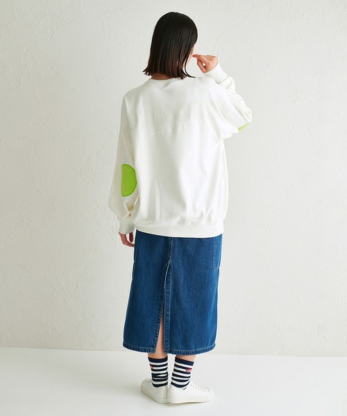 MIKI HOUSE（ミキハウス）の「【WEB限定】ボーダーソックス（大人用）（ソックス/靴下・レディース・ネイビー/グリーン・25/23/25-27CM）」の8枚目の写真