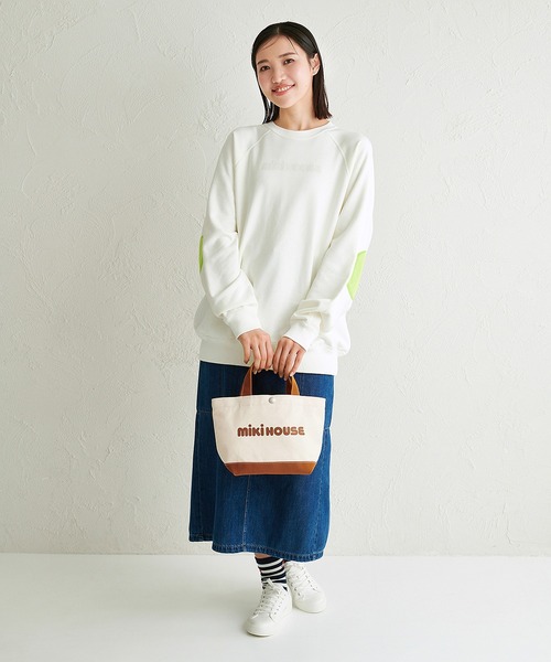 MIKI HOUSE（ミキハウス）の「【WEB限定】ボーダーソックス（大人用）（ソックス/靴下・レディース・ネイビー/グリーン・25/23/25-27CM）」の9枚目の写真