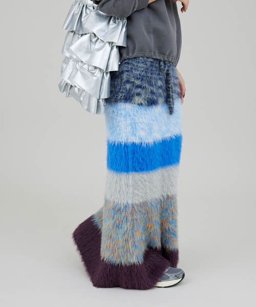 JOINT WORKS（ジョイントワークス）の「マルチフェザーヤーンスカート（スカート・レディース・ブルー/オレンジ・FREE）」の10枚目の写真