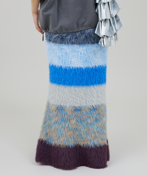 JOINT WORKS（ジョイントワークス）の「マルチフェザーヤーンスカート（スカート・レディース・ブルー/オレンジ・FREE）」の11枚目の写真