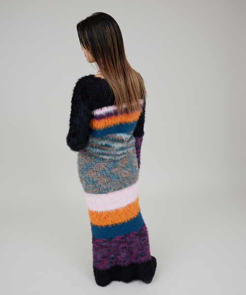 JOINT WORKS（ジョイントワークス）の「マルチフェザーヤーンスカート（スカート・レディース・ブルー/オレンジ・FREE）」の17枚目の写真