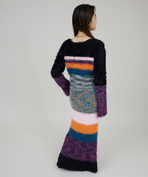 JOINT WORKS（ジョイントワークス）の「マルチフェザーヤーンスカート（スカート・レディース・ブルー/オレンジ・FREE）」の19枚目の写真