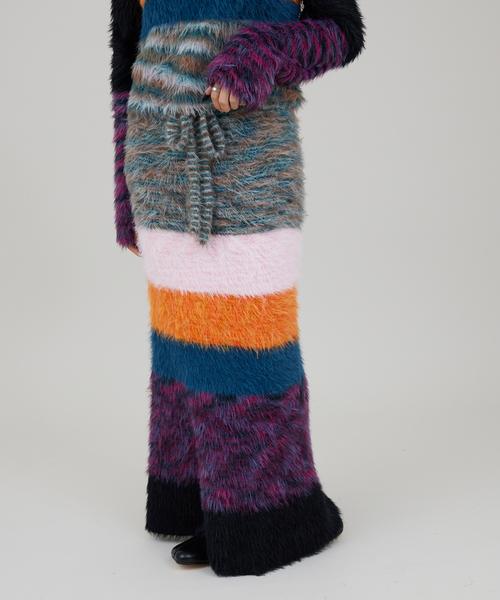 JOINT WORKS（ジョイントワークス）の「マルチフェザーヤーンスカート（スカート・レディース・ブルー/オレンジ・FREE）」の21枚目の写真