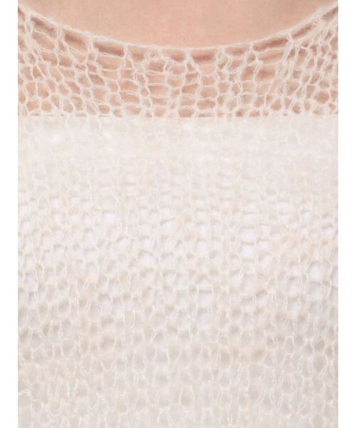 MURUA(ムルーア)の「ローゲージニット(ニット/セーター・レディース・ネイビー/アイボリー・FREE)」の21枚目の写真