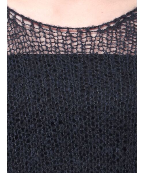 MURUA(ムルーア)の「ローゲージニット(ニット/セーター・レディース・ネイビー/アイボリー・FREE)」の22枚目の写真