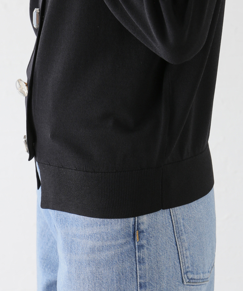La TOTALITE（ラトータリテ）の「【TORRAZZO DONNA/トラッゾドンナ】Bijou Knit Cardigan（カーディガン/ボレロ・レディース・ブラック/グレー/ブルー・FREE）」の15枚目の写真