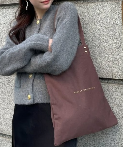 新品・販売証明書付き】DANIEL WELLINGTON トートバッグ 茶色