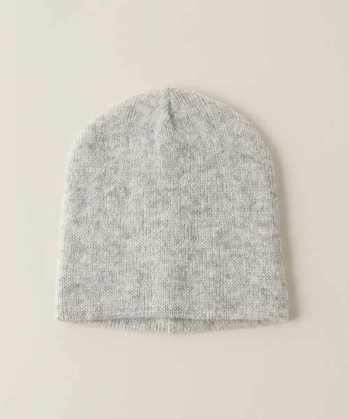 Spick & Span（スピックアンドスパン）の「La Maison de Lyllis / ラ メゾン ド リリス POLAR（ニットキャップ/ビーニー・レディース・ブラック/グレー・FREE）」の5枚目の写真