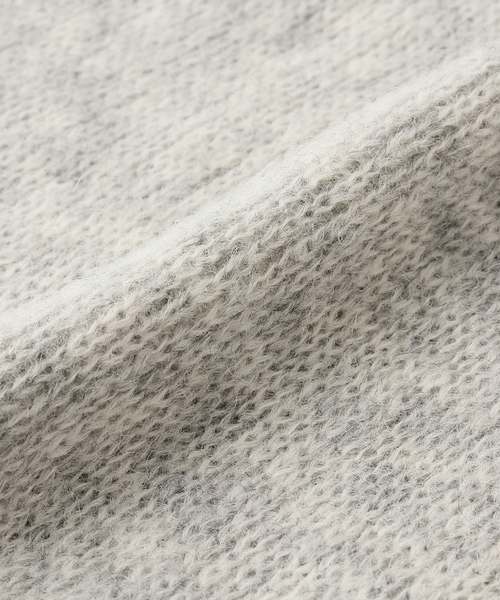 Spick & Span（スピックアンドスパン）の「La Maison de Lyllis / ラ メゾン ド リリス POLAR（ニットキャップ/ビーニー・レディース・ブラック/グレー・FREE）」の12枚目の写真