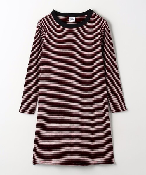 MILLER（ミラー）の「【別注】＜Robert P. Miller＞TJ ボーダー ワンピース / キッズ  140cm-160cm（ワンピース・キッズ・ブラック/レッド/ケリーグリーン・140cm/160cm/150cm）」の5枚目の写真