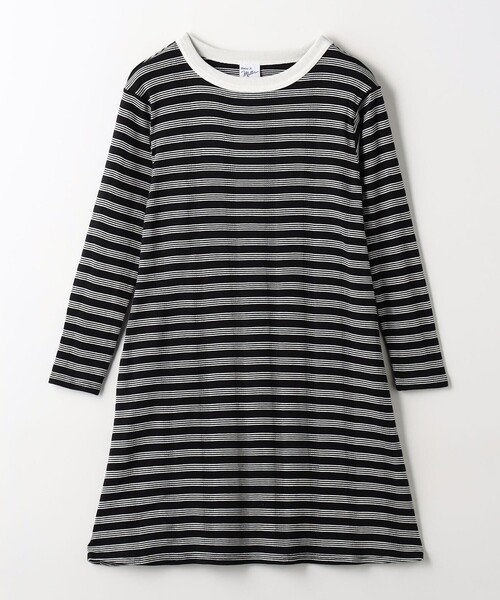 MILLER（ミラー）の「【別注】＜Robert P. Miller＞TJ ボーダー ワンピース / キッズ  140cm-160cm（ワンピース・キッズ・ブラック/レッド/ケリーグリーン・140cm/160cm/150cm）」の12枚目の写真