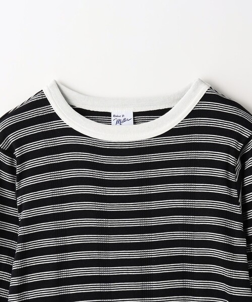 MILLER（ミラー）の「【別注】＜Robert P. Miller＞TJ ボーダー ワンピース / キッズ  140cm-160cm（ワンピース・キッズ・ブラック/レッド/ケリーグリーン・140cm/160cm/150cm）」の14枚目の写真