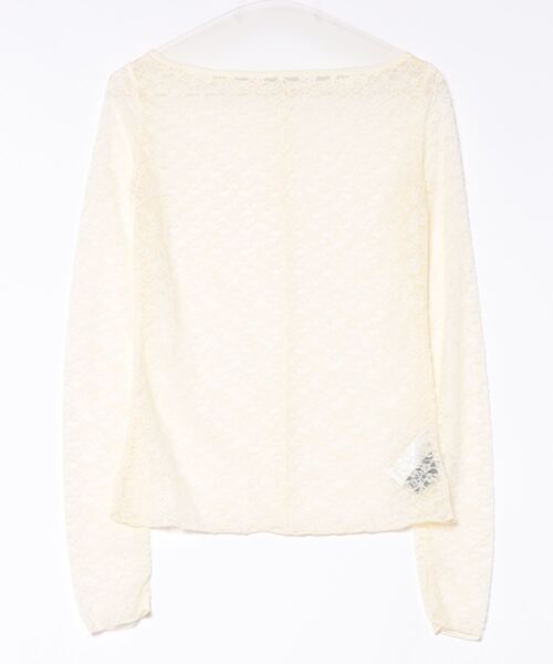 MICHIXSLY レース長袖トップス SLY | MICHIXSLY FLOWER LACE トップス (Tシャツ・カットソー