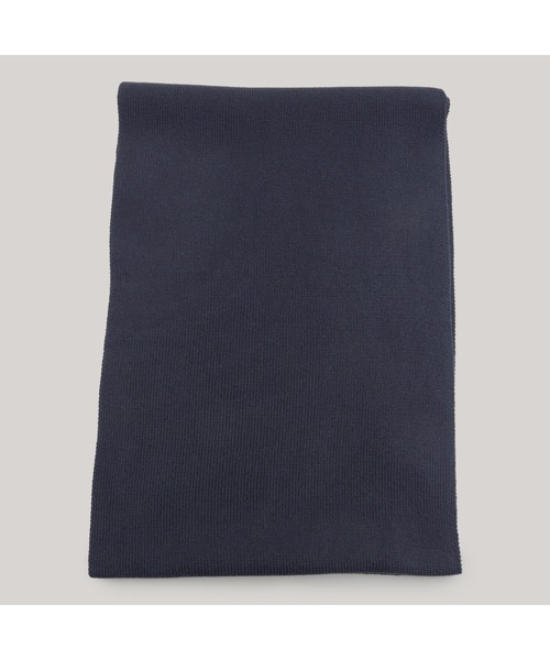 TOMMY HILFIGER（トミーヒルフィガー）の「ファンデーションコットンマフラー（マフラー・メンズ・ネイビー・FREE）」の4枚目の写真
