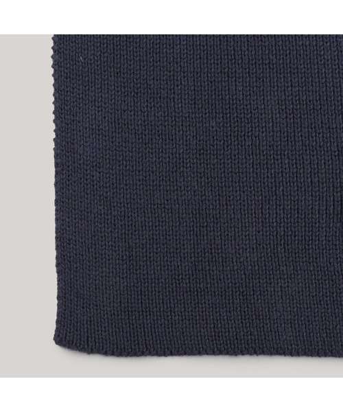 TOMMY HILFIGER（トミーヒルフィガー）の「ファンデーションコットンマフラー（マフラー・メンズ・ネイビー・FREE）」の5枚目の写真