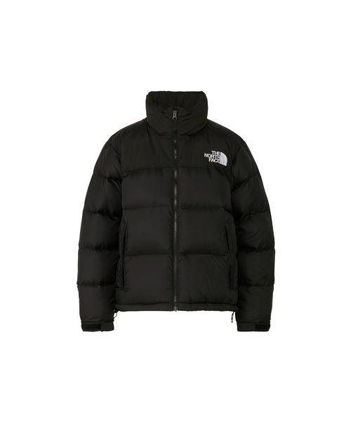 THE NORTH FACE（ザノースフェイス）の「【THE NORTH FACE】ショート丈 ヌプシ ダウンジャケット ウィメンズ（ダウンジャケット/コート・レディース・ブラック/ベージュ系その他2・L）」の4枚目の写真