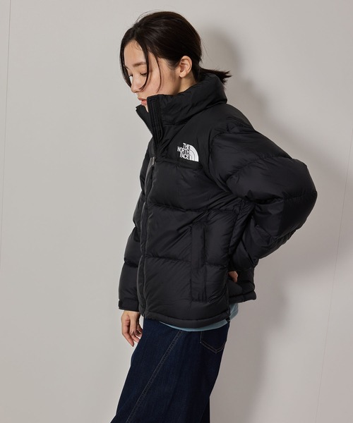 THE NORTH FACE（ザノースフェイス）の「【THE NORTH FACE】ショート丈 ヌプシ ダウンジャケット ウィメンズ（ダウンジャケット/コート・レディース・ブラック/ベージュ系その他2・L）」の18枚目の写真
