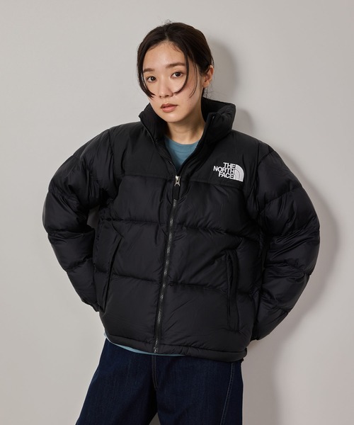 THE NORTH FACE（ザノースフェイス）の「【THE NORTH FACE】ショート丈 ヌプシ ダウンジャケット ウィメンズ（ダウンジャケット/コート・レディース・ブラック/ベージュ系その他2・L）」の21枚目の写真
