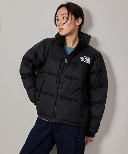THE NORTH FACE（ザノースフェイス）の「【THE NORTH FACE】ショート丈 ヌプシ ダウンジャケット ウィメンズ（ダウンジャケット/コート・レディース・ブラック/ベージュ系その他2・L）」の22枚目の写真