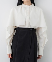 CITY TOKYO | フレアケープブラウス(シャツ/ブラウス)