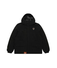 AAPE REVERSIBLE HOODIE DOWN JACKET