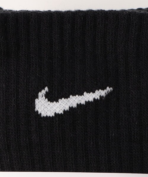 NIKE(ナイキ)の「NIKE/ナイキ ナイキ 3P エブリデイ クッション クルーソックス(ソックス/靴下・レディース・ブラック/ホワイト・23.0cm)」の4枚目の写真
