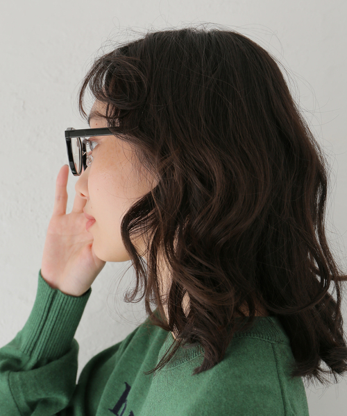 NOEYEDIA（ノーアイディア）の「【NOEYEDIA/ノーアイディア】 NE-430：メガネ（メガネ・レディース・ブラック/ブラウン系その他・FREE）」の4枚目の写真