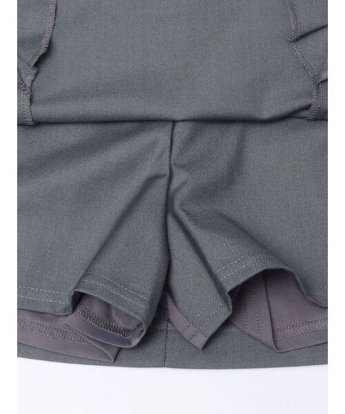 EATME(イートミー)の「リボンスリーピースセットアップ(ワンピース・レディース・グレー/ピンク・FREE)」の12枚目の写真