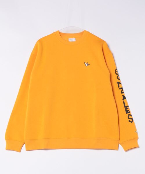 (What it isNt)ART BY MARKGONZALES(ワットイットイズント)の「【(What it isNt)ART BY MARKGONZALES / (ワットイットイズント) アートバイマークゴンザレス】リラックスフィット バックプリント 裏起毛 クルーネックトレーナー ユニセックス(スウェット・メンズ・ホワイト系その他2/ゴールド系その他/ブルー系その他/グリーン系その他2/ホワイト系その他/ピンク系その他2・X-LARGE/LARGE/MEDIUM)」の10枚目の写真