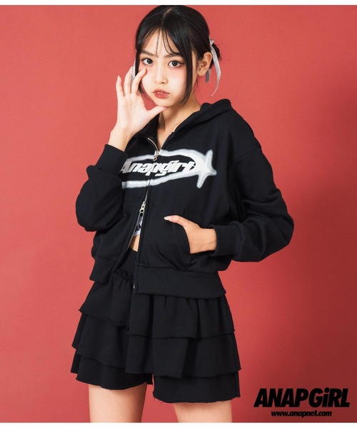 ANAP GiRL（アナップガール）の「ダブルジップ クロップド