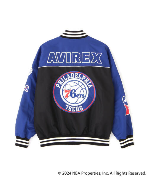 セール】《AVIREX × NBA》NYLON JACKET / ナイロンジャケット