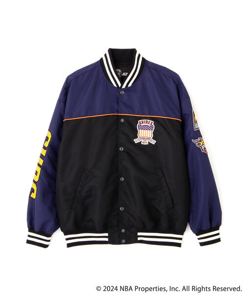 AVIREX NYC アビレックス ナイロンアワードジャケット 2XL AVIREX × NBA》NYLON JACKET – TIME AFTER TIME