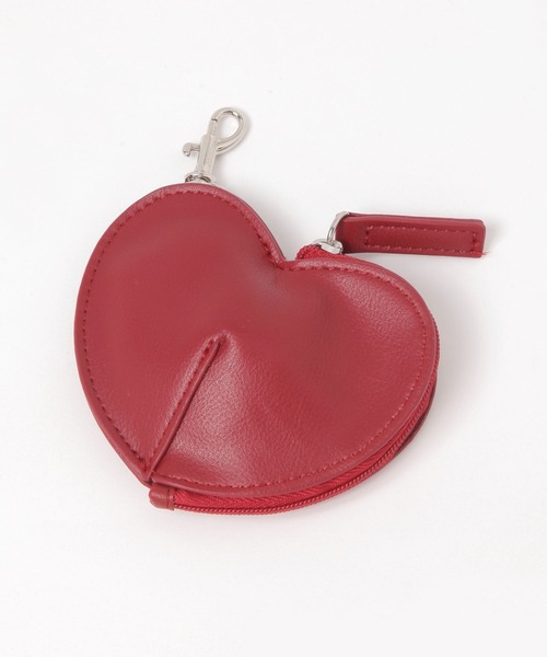 LAKOLE(ラコレ)の「ぷっくりハートマルチケース / 208904(ポーチ・レディース・ホワイト/レッド/その他1/ブラック・FREE)」の3枚目の写真