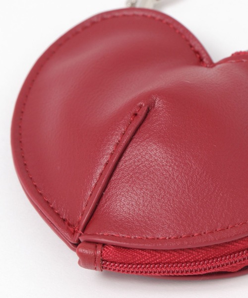 LAKOLE(ラコレ)の「ぷっくりハートマルチケース / 208904(ポーチ・レディース・ホワイト/レッド/その他1/ブラック・FREE)」の11枚目の写真