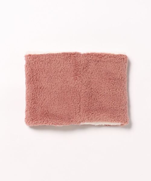 THRASHER(スラッシャー)の「BOA FLEECE REVERCIBLE NECK WARMER/スラッシャーキッズネックウォーマースノボースキー防寒グッズ(ネックウォーマー/スヌード・キッズ・ブラック/ベージュ/ピンク・FREE)」の4枚目の写真