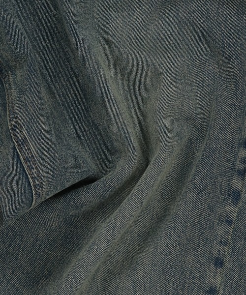 SPINNS（スピンズ）の「バレルレッグジーンズ/カーブデニムパンツ（デニムパンツ・メンズ・ライトブルー/ブルー/ブラック/ネイビー・L/M/S/XL）」の7枚目の写真