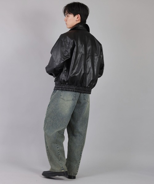 低身長さんにおすすめ！ヴィンテージライクデニムカーブパンツ/バレルレッグデニム（デニムパンツ）｜SPINNS（スピンズ） pattayablatt.com