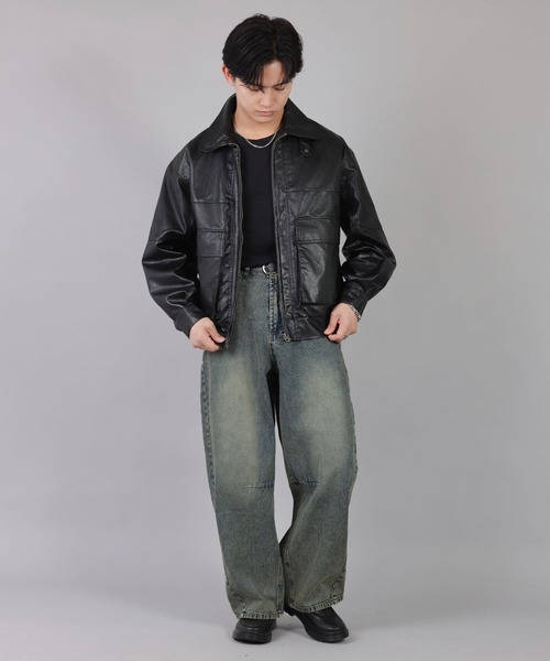 低身長さんにおすすめ！ヴィンテージライクデニムカーブパンツ/バレルレッグデニム（デニムパンツ）｜SPINNS（スピンズ） pattayablatt.com