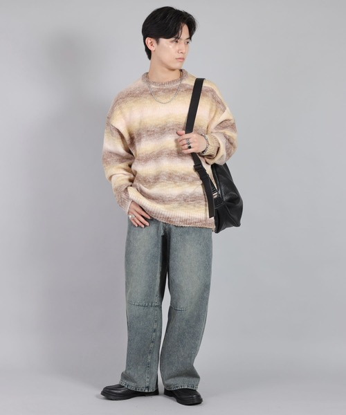 低身長さんにおすすめ！ヴィンテージライクデニムカーブパンツ/バレルレッグデニム（デニムパンツ）｜SPINNS（スピンズ） pattayablatt.com