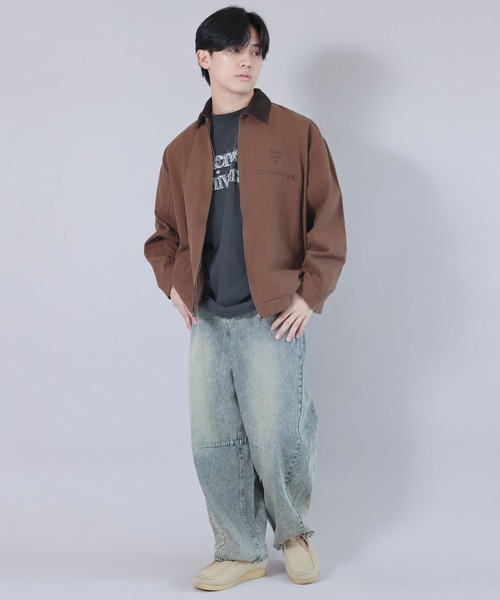 低身長さんにおすすめ！ヴィンテージライクデニムカーブパンツ/バレルレッグデニム（デニムパンツ）｜SPINNS（スピンズ） pattayablatt.com