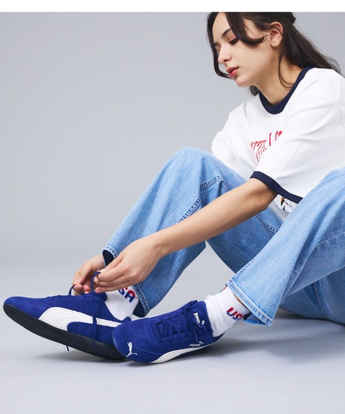 PUMA(プーマ)の「【PUMA / プーマ】スピードキャット OG / スニーカー / レッド / ブラック/ ユニセックス【WEB限定】(スニーカー・メンズ・ブラック/レッド/ブラウン/ピンク/ブラック系その他/ベージュ/ブルー/グレー・26/27/28)」の6枚目の写真