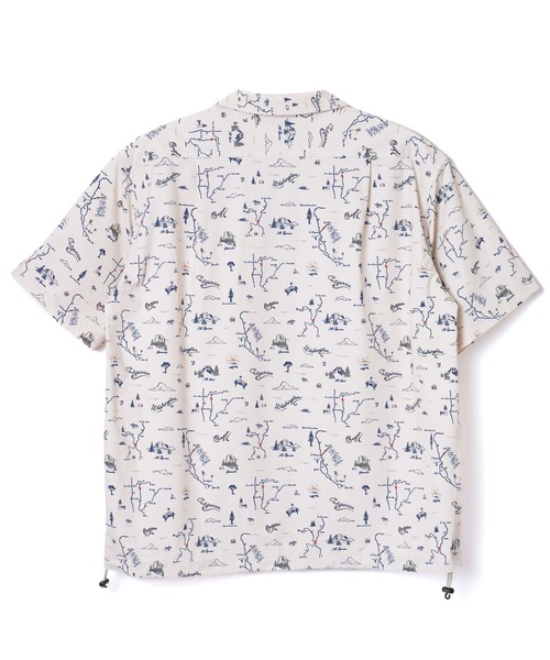 PENDLETON(ペンドルトン)の「PENDLETON/ペンドルトン 半袖シャツ セットアップ対応 5275-0006(シャツ/ブラウス・メンズ・グレイッシュベージュ/グリーン系その他/ネイビー・M/L)」の4枚目の写真