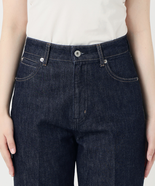 B.C STOCK(ベーセーストック)の「《追加3》【WEB限定】ミッドライズテーパード5ポケット JEAN(デニムパンツ・レディース・ブルー/ネイビー・SMALL/MEDIUM/LARGE)」の22枚目の写真