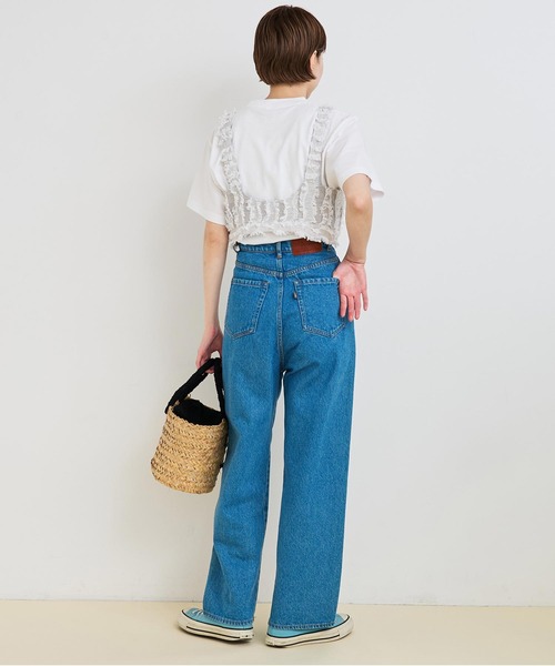 I am I in fact...（アイアムアイインファクト）の「●WAVE CUT JQ ビスチェ（その他トップス・レディース・グレー/ネイビー・FREE）」の15枚目の写真