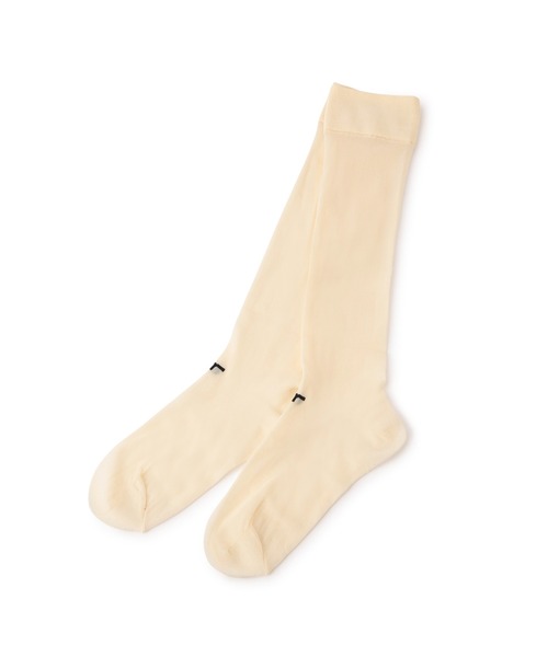 ADAM ET ROPE'（アダムエロペ）の「シアーハイソックス（ソックス/靴下・レディース・グリーン/ピンク/ブラック/ホワイト系その他5・FREE）」の9枚目の写真