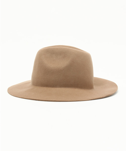 Discoat Parisien MENS（ディスコートパリシアンメンズ）の「つば広フェルトハット（ハット・メンズ・ブラック/キャメル/チャコールグレー・ﾌﾘ-）」の5枚目の写真
