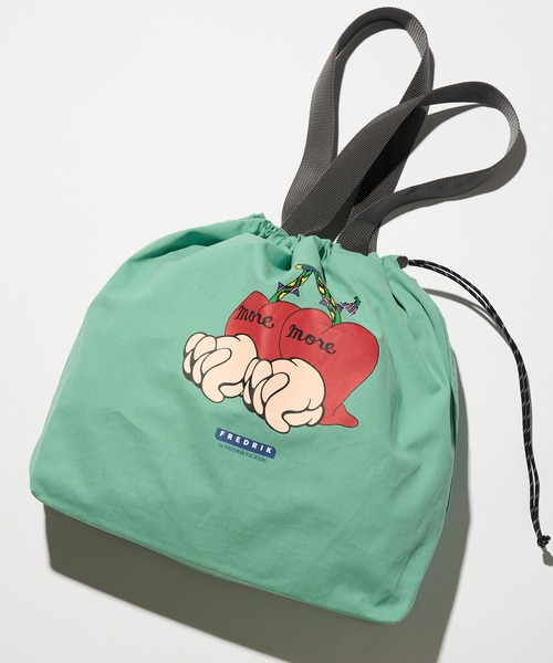 FREDRIK PACKERS(フレドリックパッカーズ)の「【FREDRIK PACKERS】FREDRIK ≪別注コラボレーション≫MASAMI YANAGIDA キャンバストート L(トートバッグ・レディース・ブラウン/ライトグレー/グリーン/ホワイト/パープル/ブルー/グレー/ブラック/アイボリー・FREE)」の16枚目の写真